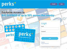 Tablet Screenshot of perksdirectory.com
